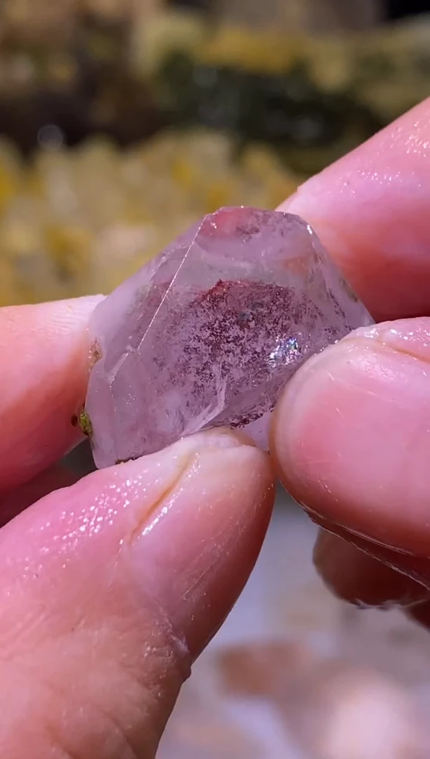 未镶嵌珠宝半成品水晶107号四川美姑超七花园水晶