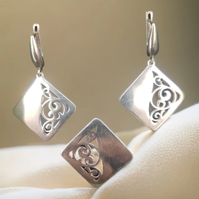 925银戒指 925纯银戒指耳环