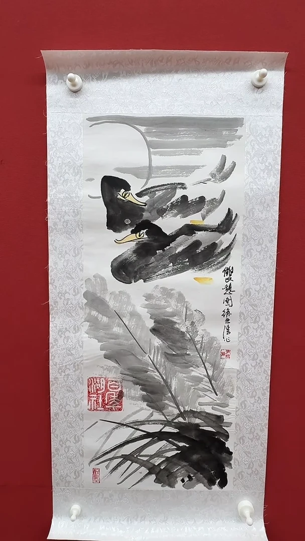 国画徐庐陵-国画花鸟2平尺A0305
