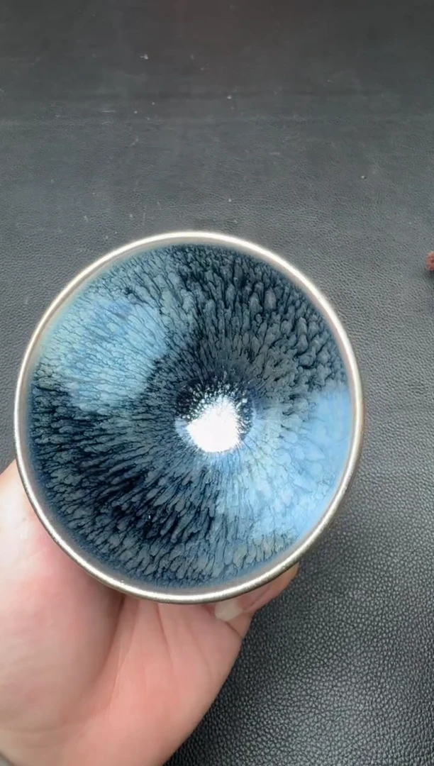 【闪购商品】茶盏建盏故事荣宝斋蔡龙百花42