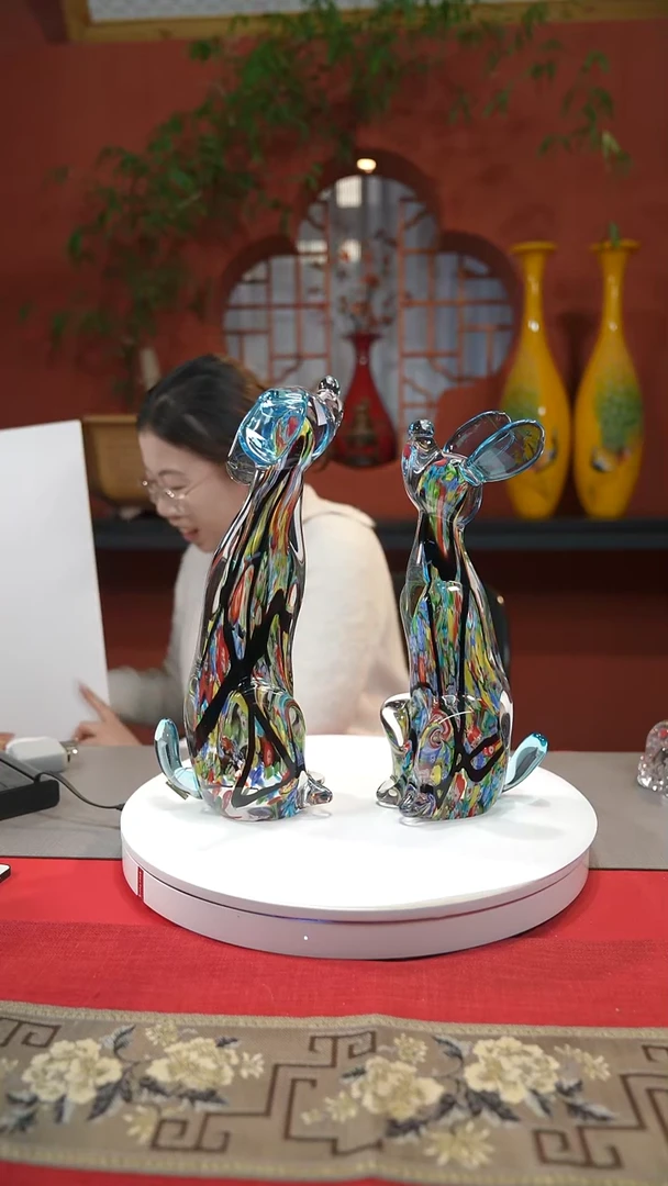 【闪购商品】琉璃手工艺品快乐飞起