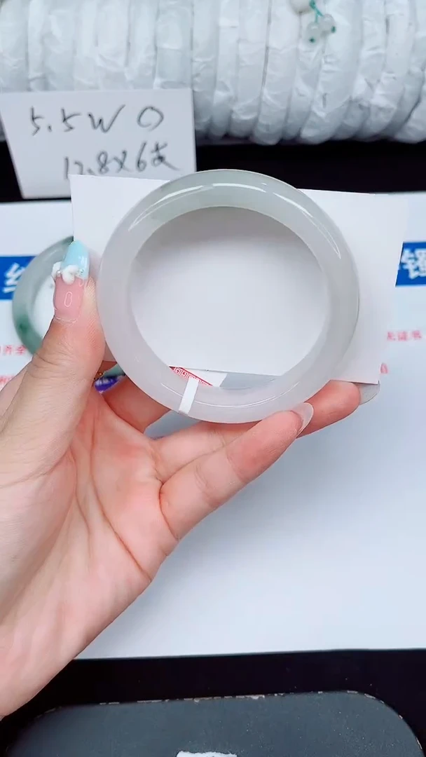 未镶嵌手镯石英质玉408-54/55
