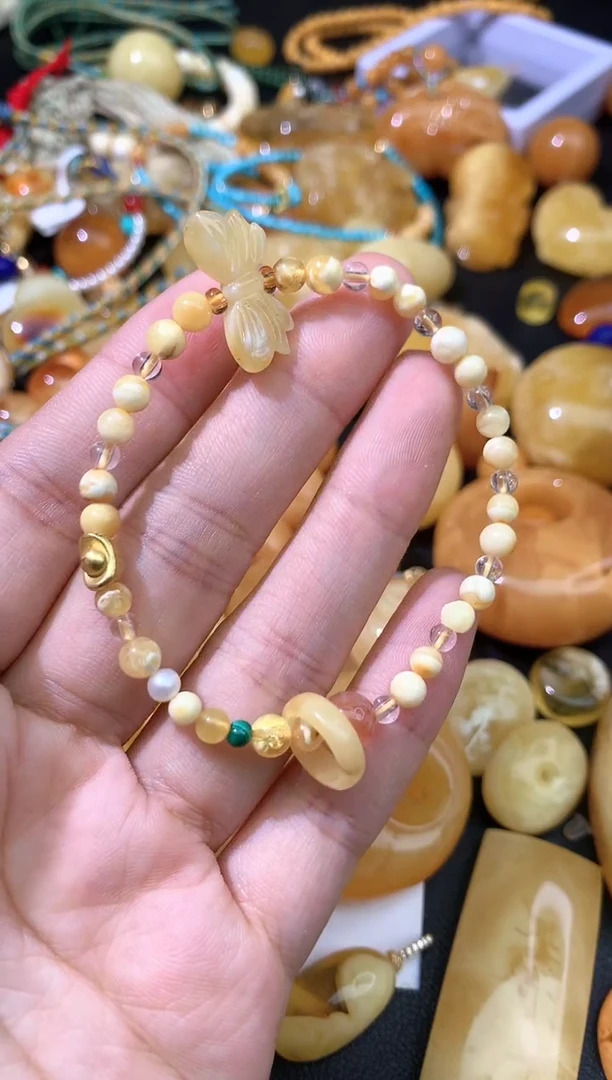 手链蜜蜡未镶嵌手链