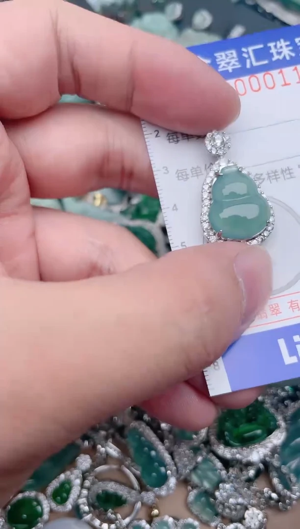 【闪购商品】翡翠颈饰未镶嵌114.....