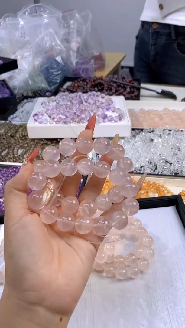 【闪购商品】水晶手串未镶嵌049/多样性发其一/卡15