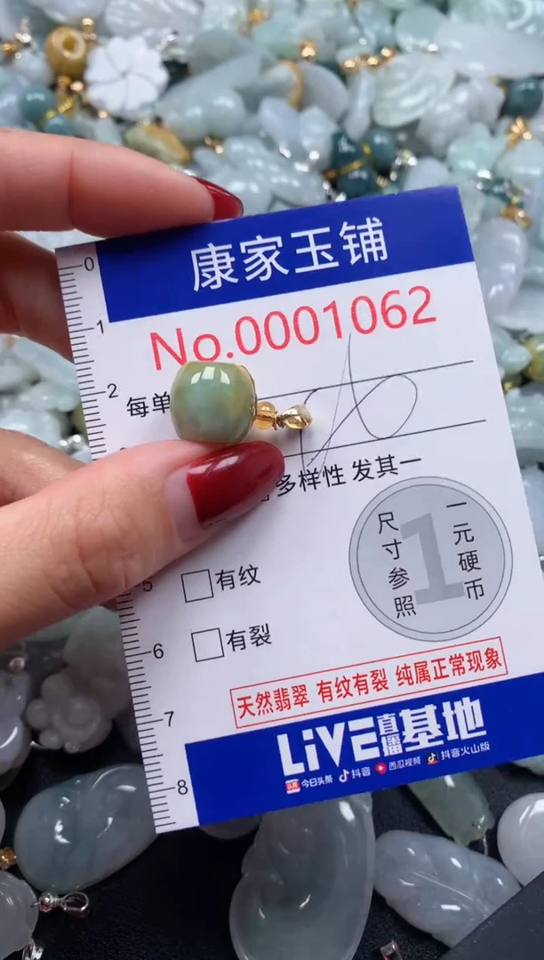 颈饰未镶嵌翡翠1062