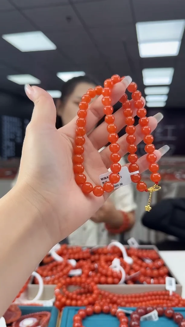 未镶嵌珠串南红玛瑙多样发其一/9219911804999