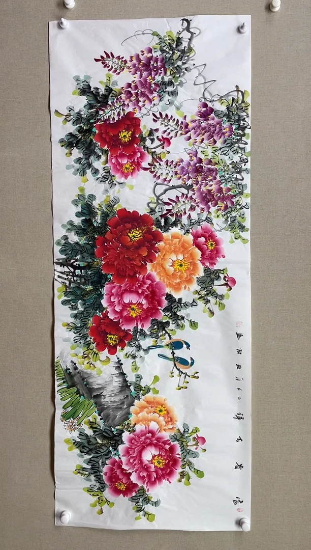 国画180*68 孙艳琳孙艳琳孙艳琳孙艳琳孙艳琳