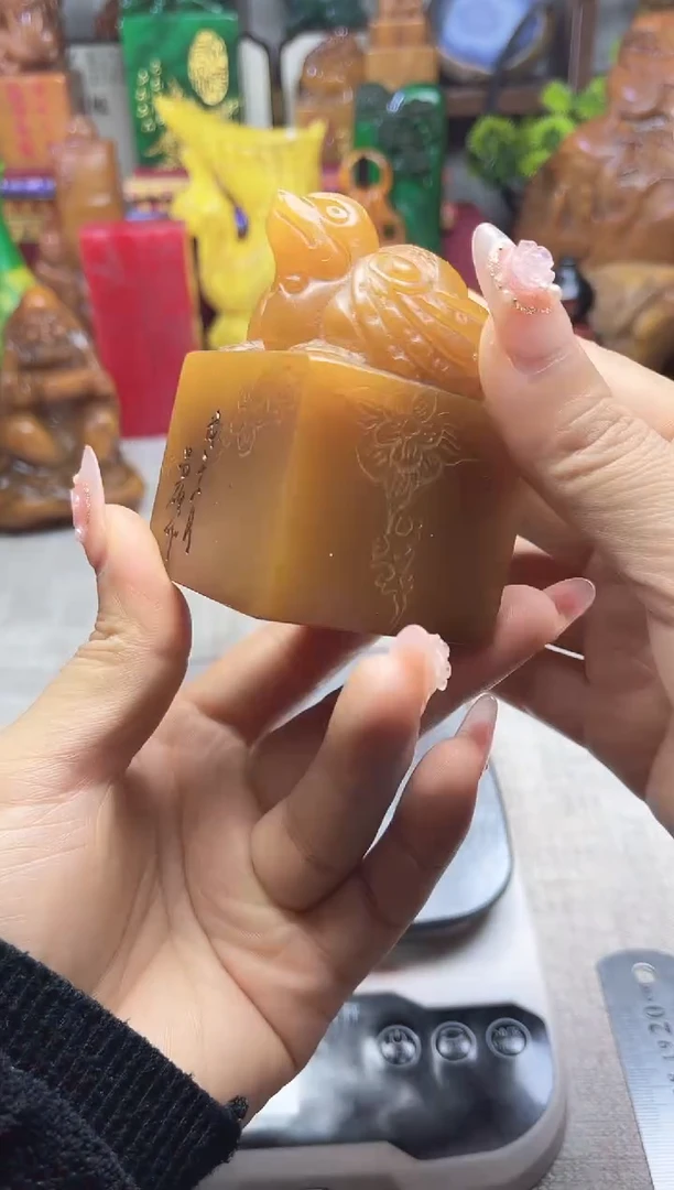 寿山石印石纯天然石料