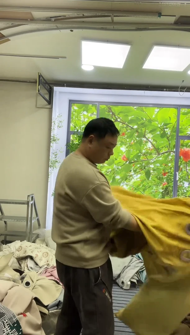 混纺棉麻100号 孤品窗帘