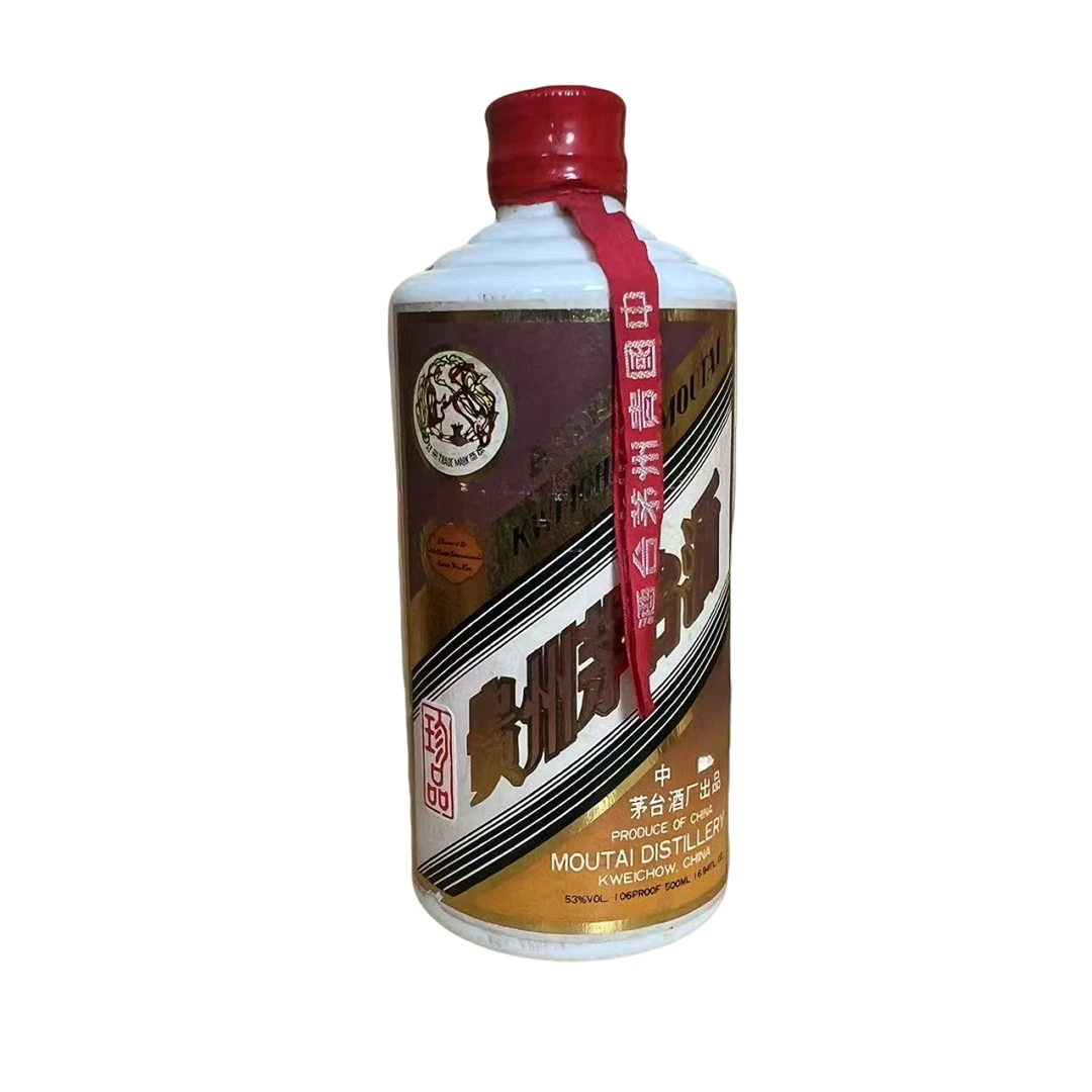 KWEICHOW MOUTAI/贵州茅台1987年方印压陈年-茅台酒-53度500ml