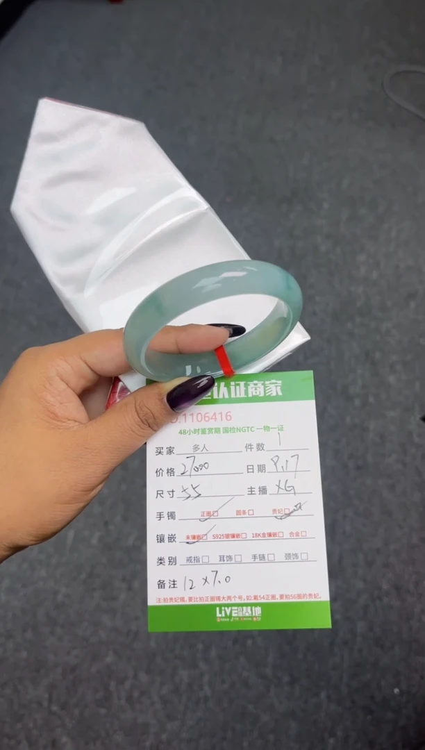 未镶嵌手镯翡翠多人
