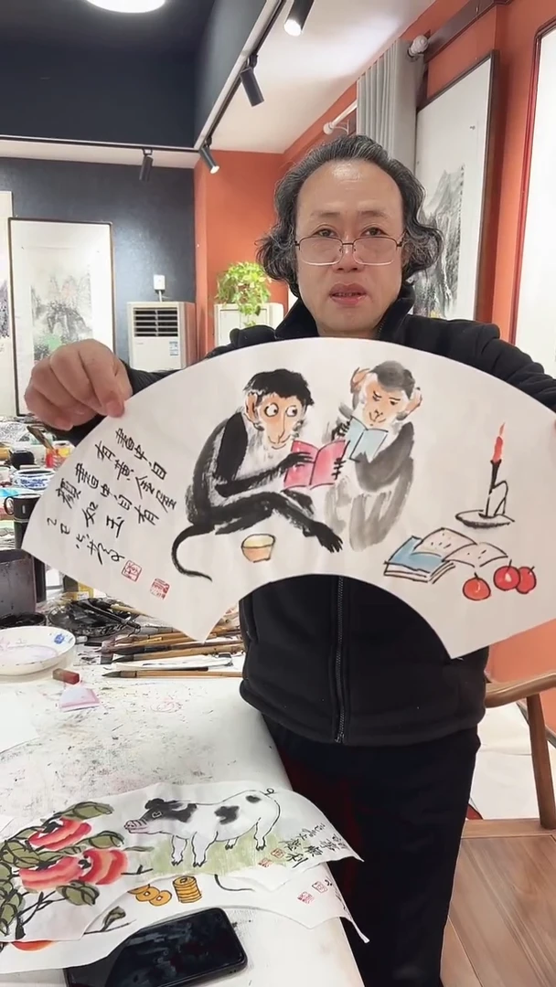 国画李火庆/国画/花鸟