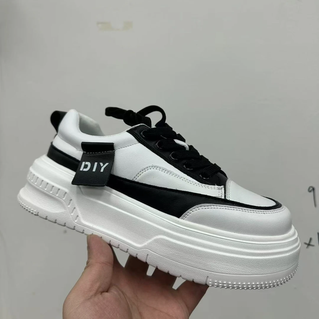 2024新款高货小白鞋百搭欧洲站厚底休闲板鞋女鞋 AA-8