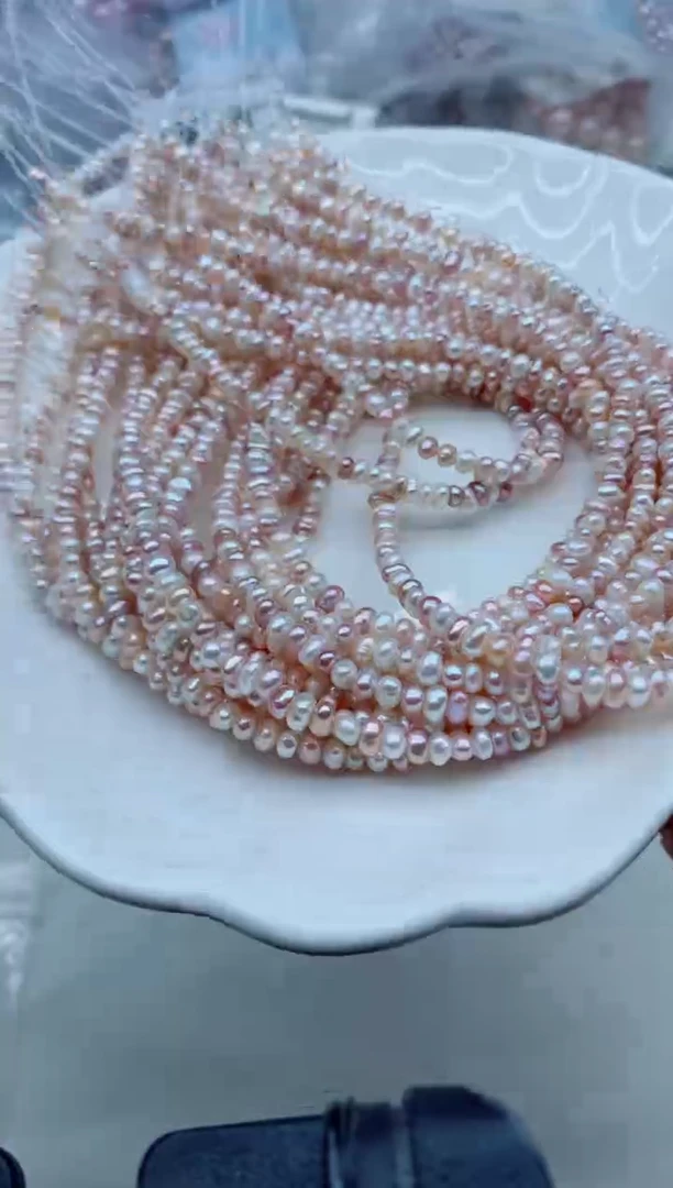 淡水珍珠未镶嵌颈饰淡水珍珠项链多样性发其一