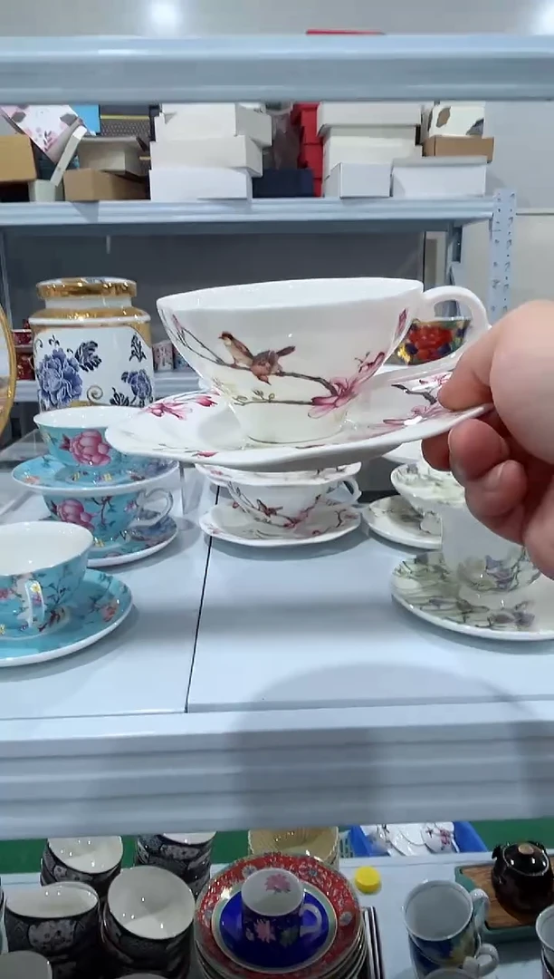 日用陶瓷（简装）咖啡杯一套
