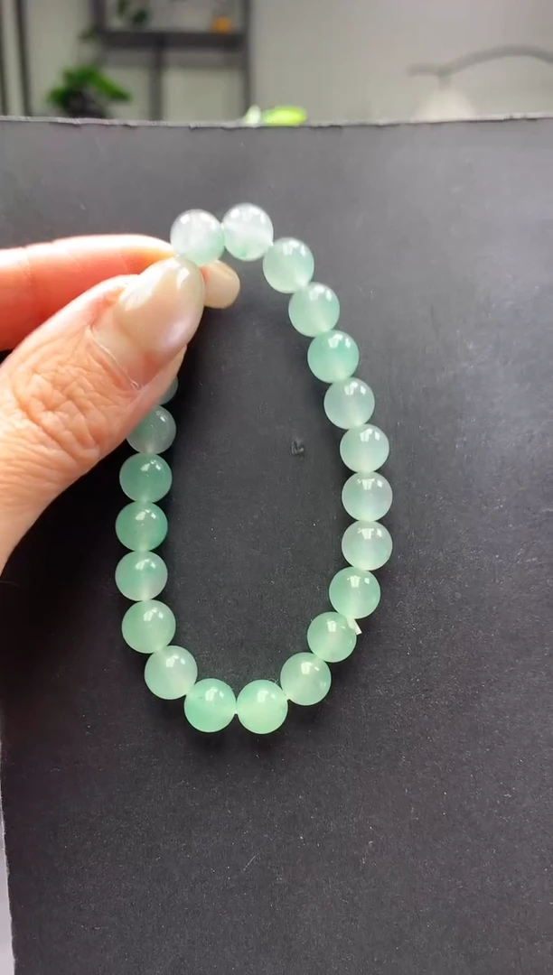 未镶嵌手串石英质玉手串