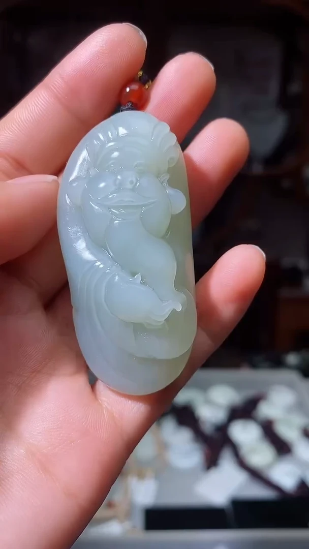 【闪购商品】和田玉挂件未镶嵌1