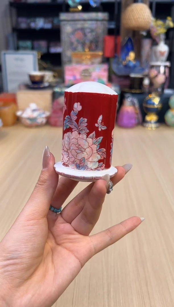 187灵羽和鸣牙签盒（红色）