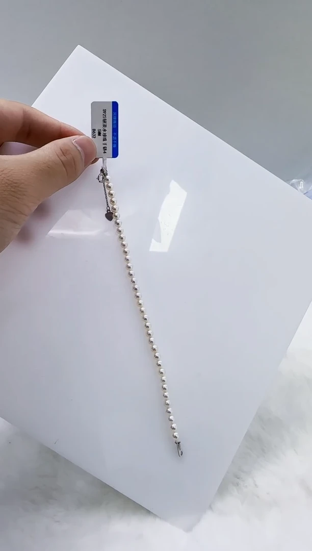 银S925镶嵌淡水珍珠DA珍珠4 b632