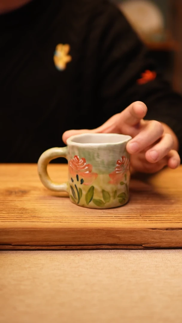 【闪购商品】@@陶园瓷舍@@纯手工手绘@高温釉下彩