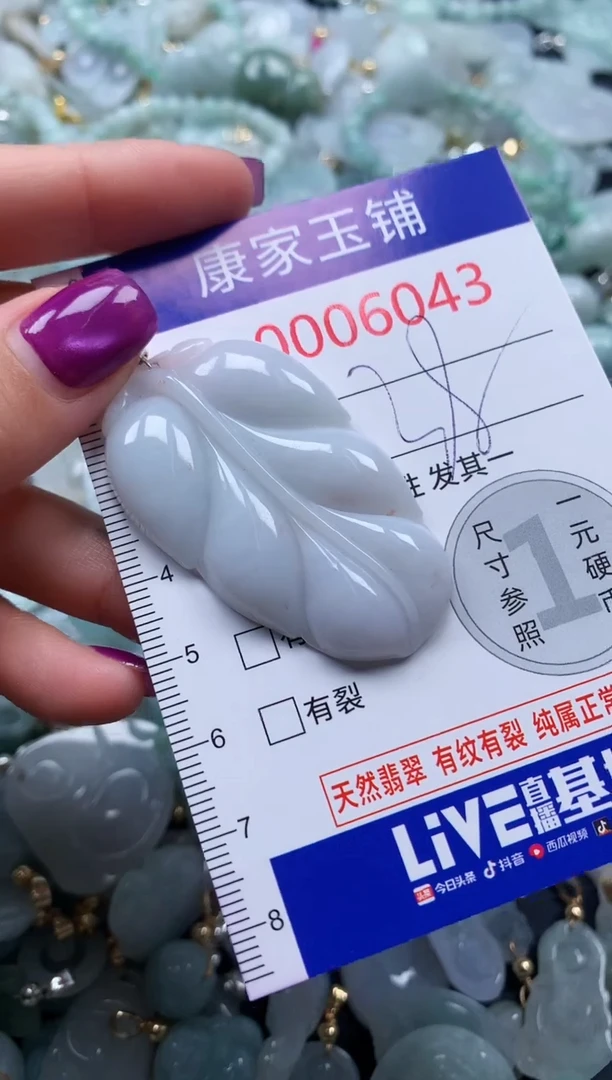 颈饰未镶嵌翡翠6043