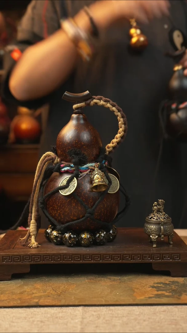 485大漆一物一拍记葫堂出品【不带手串】