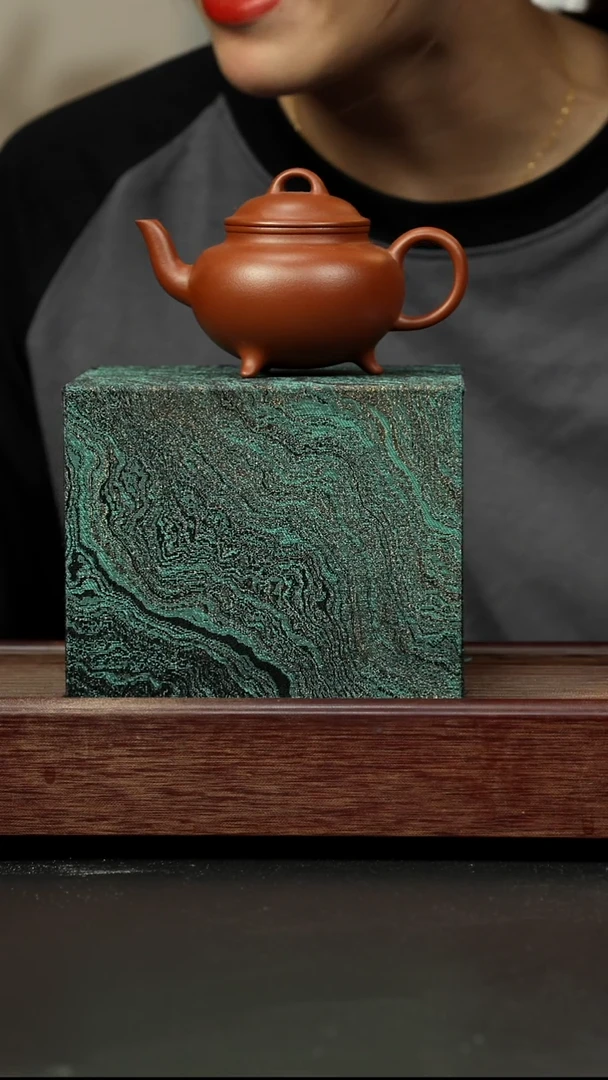 紫砂茶壶◎***弦三足古灯