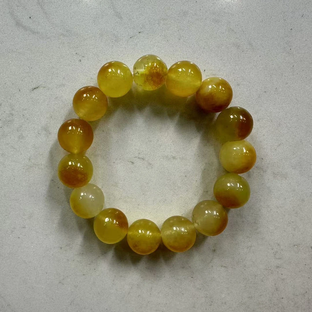 M31 黄玉1.3cm单圈手串