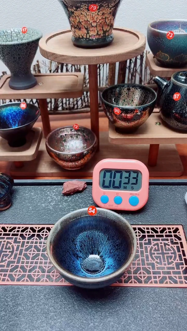 茶盏沙**暴54号建盏工匠茶器