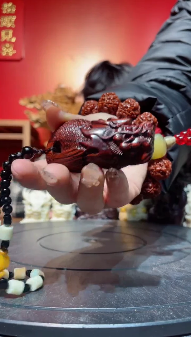 【闪购商品】非洲紫檀（红花梨）其他(直播推荐)     鱼花龙