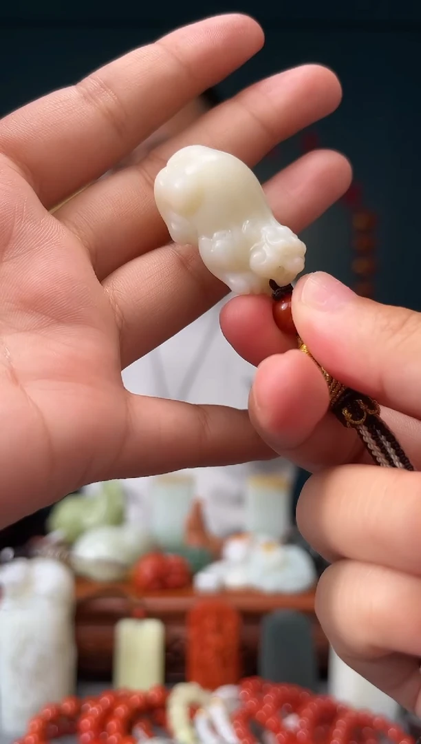 【闪购商品】和田玉颈饰未镶嵌貔貅