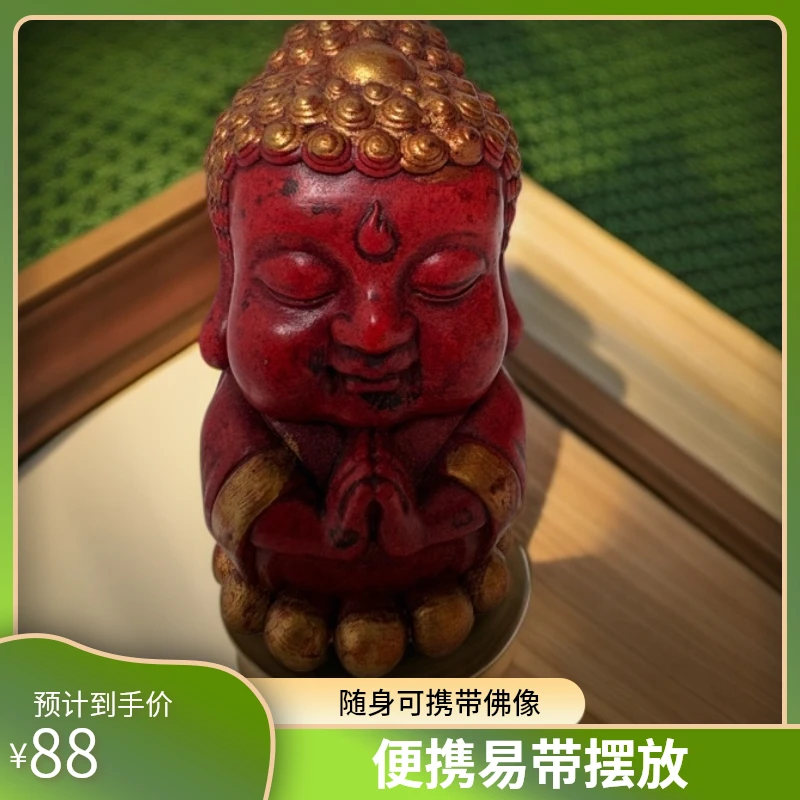 高质量高颜值可随身携带狮子麒麟佛像工艺品手把件雕刻便携吉祥物