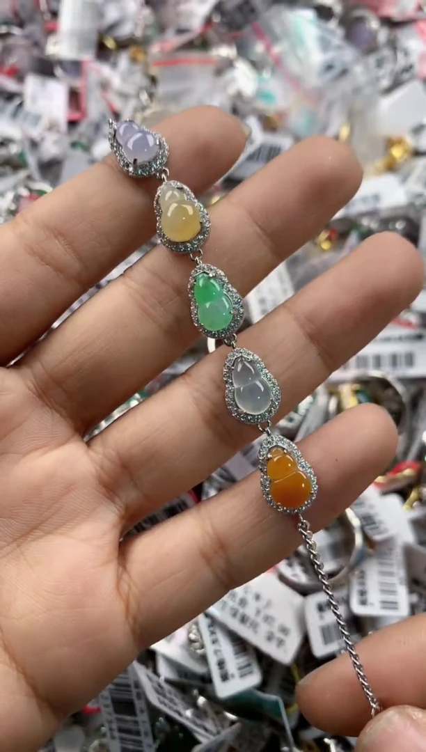 银S925镶嵌戒指翡翠777     2