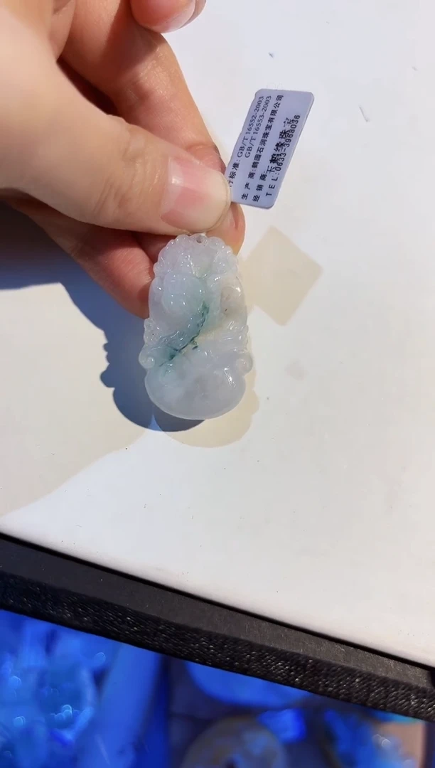 【闪购商品】翡翠颈饰未镶嵌猪