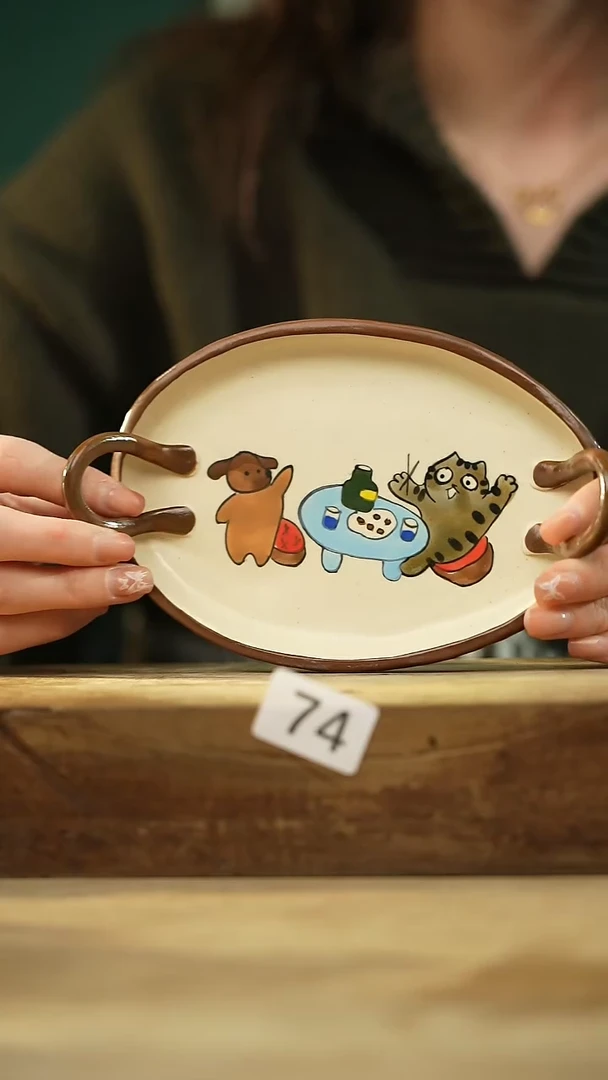 【闪购商品】瓷片新品！喵喵设计师款卡通系列！！！