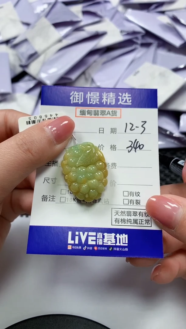 颈饰未镶嵌翡翠16
