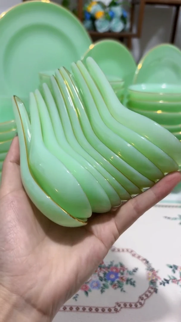 小汤勺玉瓷10个  【贝美】