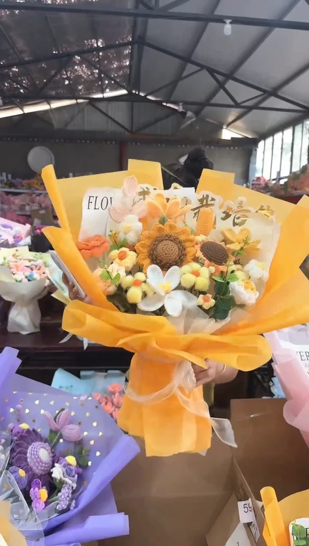 非遗手工定制花束，孤品清仓！！