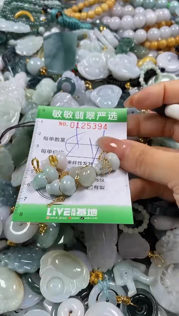 【闪购商品】翡翠颈饰未镶嵌闪购0125394多样性发其一