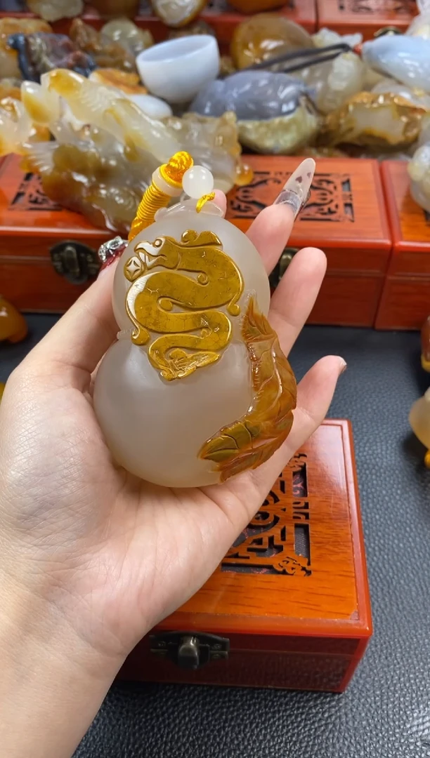 【闪购商品】玛瑙/玉髓手把未镶嵌1