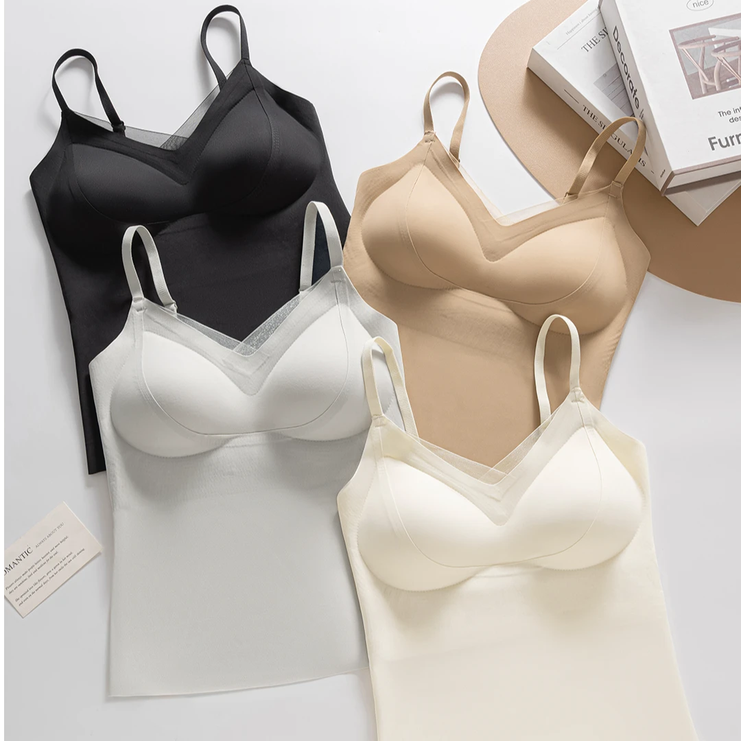 紧身塑形-2025升级新款无痕胸垫打底美背-995