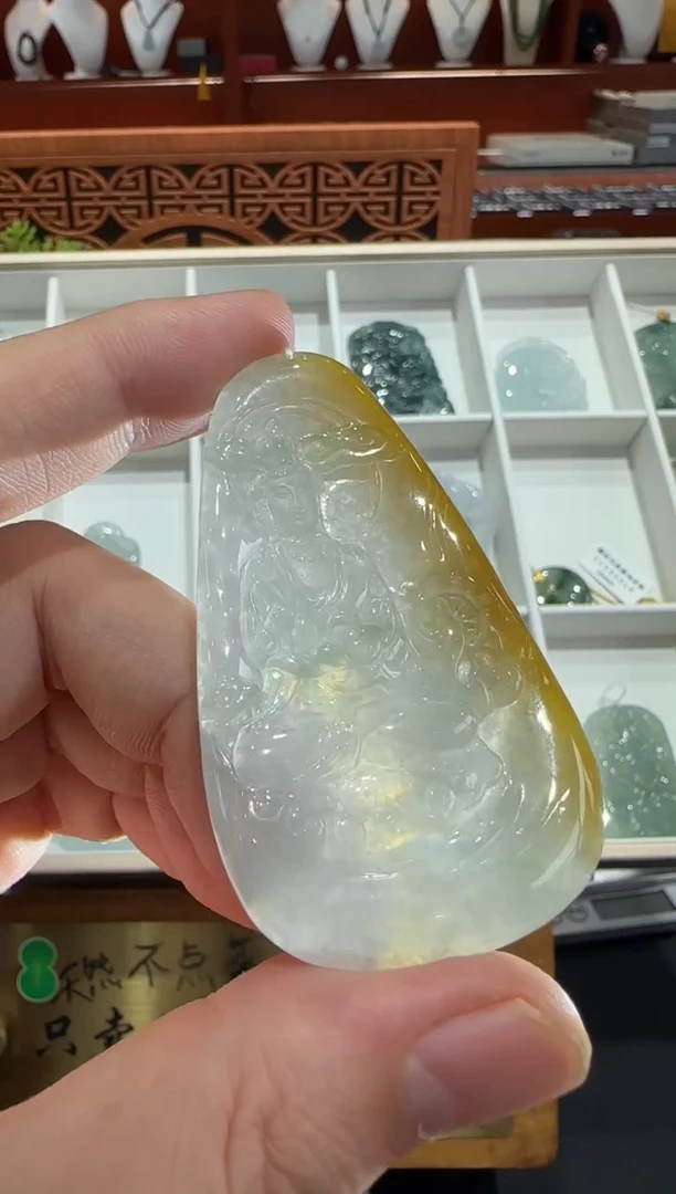 未镶嵌挂件翡翠A货翡翠多样性孤品