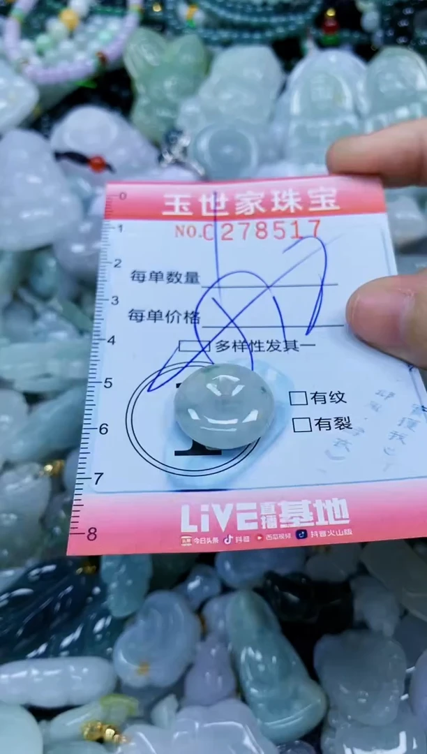 翡翠未镶嵌颈饰闪购0278517多样性发其一