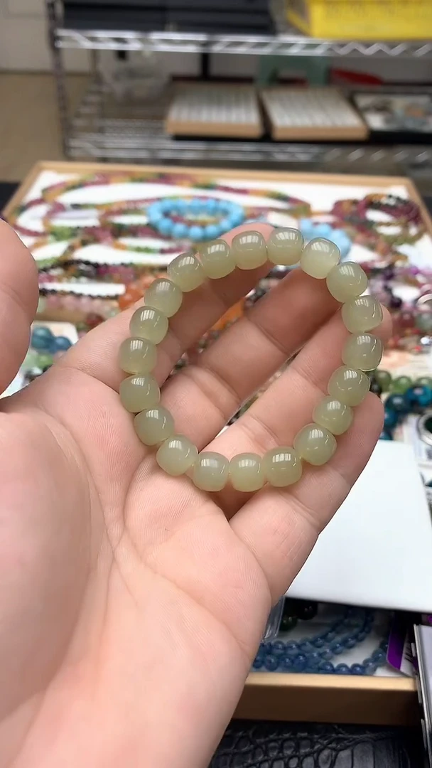【闪购商品】和田玉（糖玉）手链未镶嵌手链24
