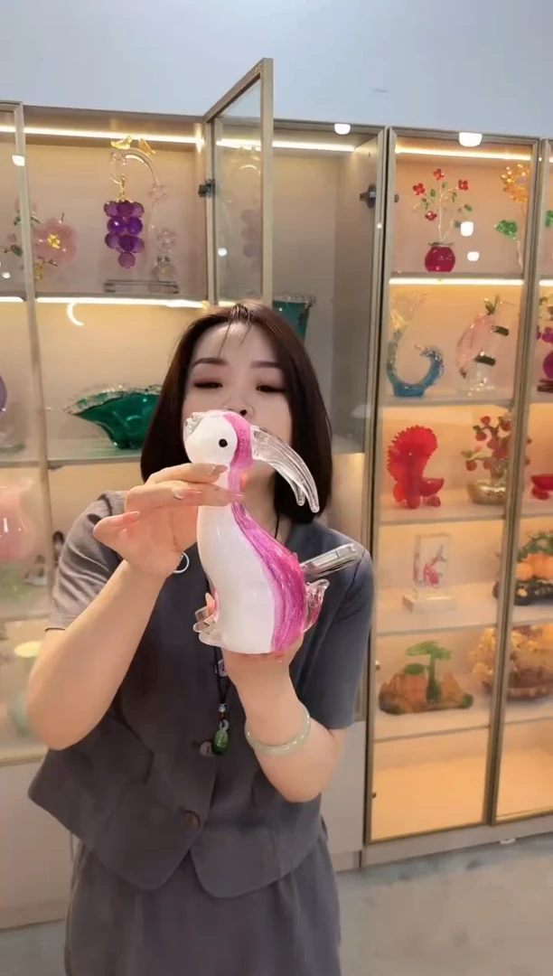琉璃手工艺品优选花瓶花器E-早4