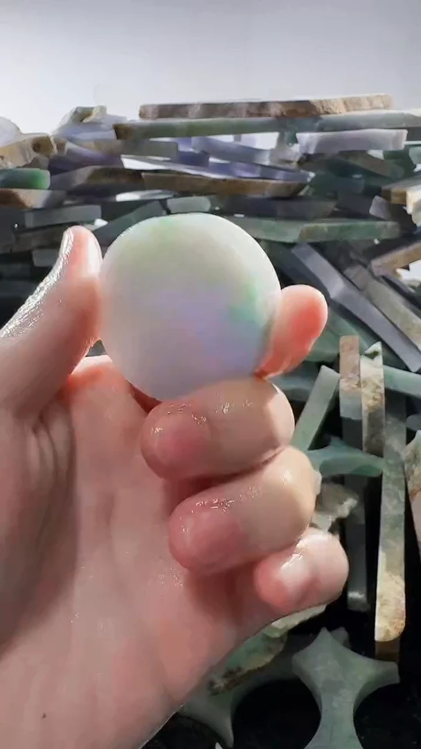 裸石翡翠缅甸翡翠A货文3293