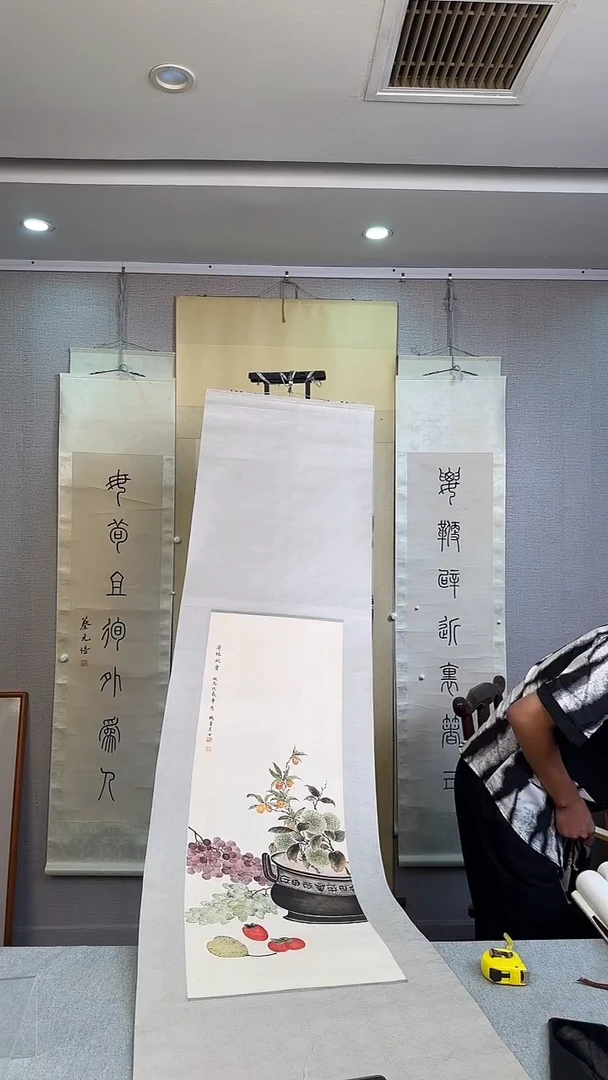书法发**财丁老师花鸟作品