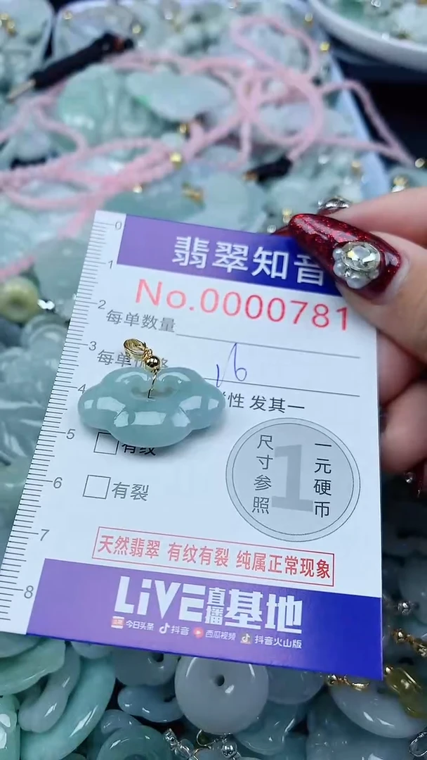 颈饰未镶嵌翡翠781