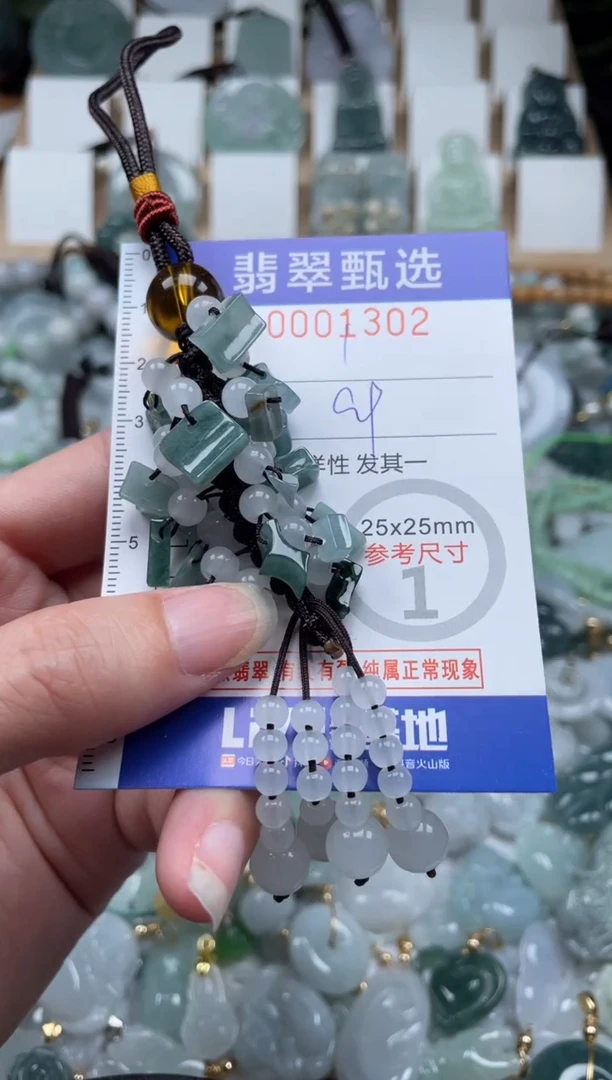 翡翠未镶嵌颈饰00..1302